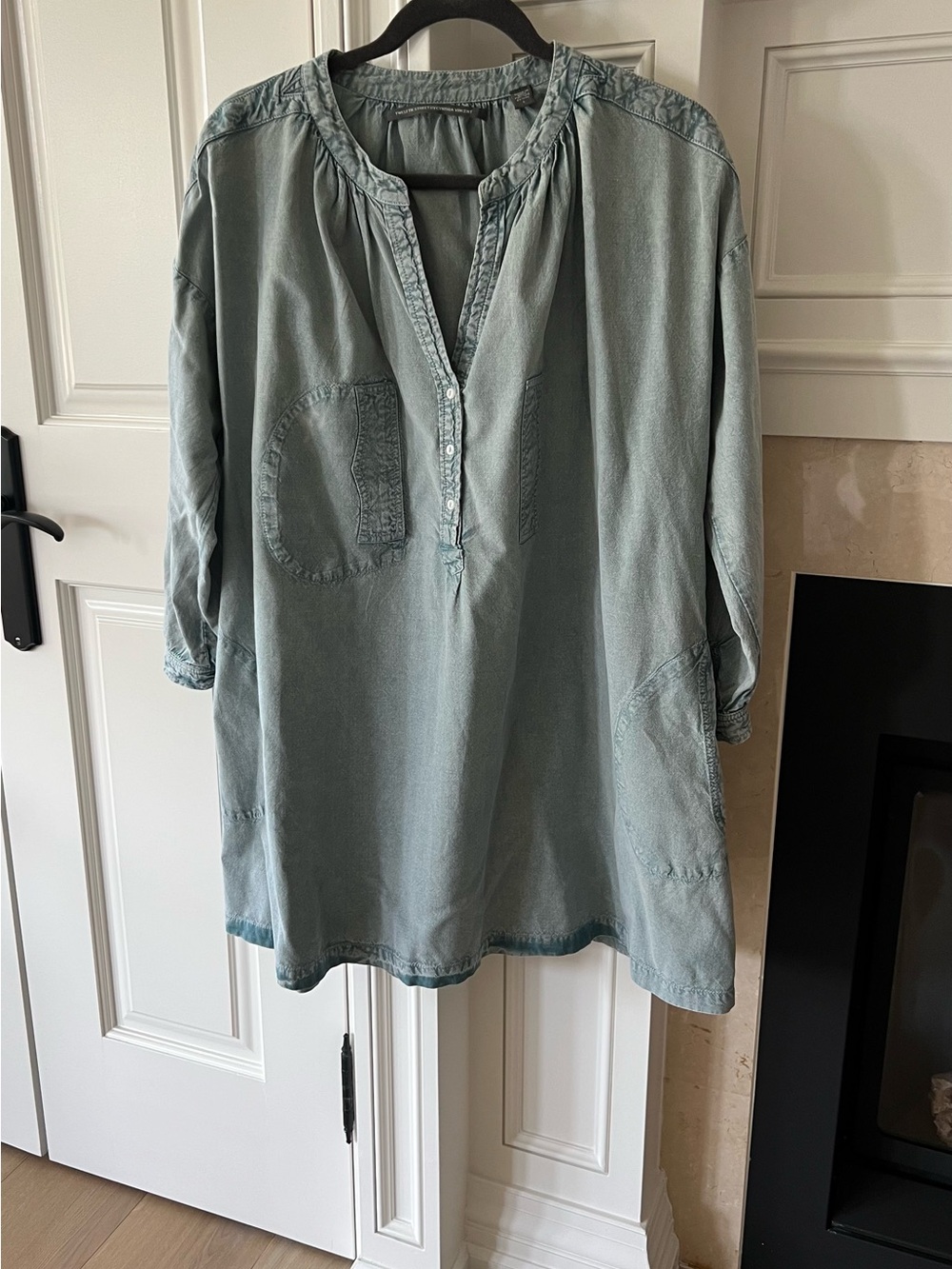Twelfth Street by Cynthia Vincent Denim Mini Dress